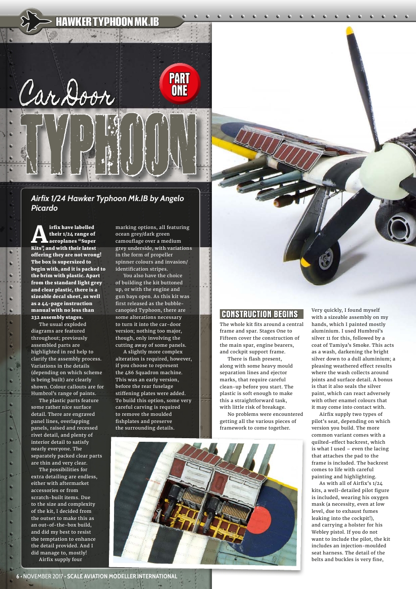 Scale Aviation Modeller International 2017-11